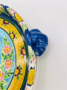 Platter with handles 9”